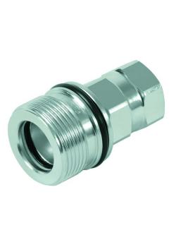 Plug-in coupling SK-VSV socket - chrome-plated steel - DN 12 to 40 - size 3 to 8 - BSP female thread / metr. IG - PN 350 to 400 bar