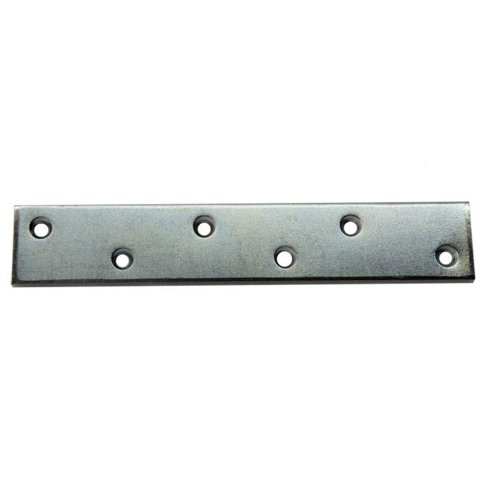 Connection plate - galvanized steel - countersunk holes - price per PU