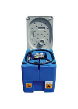 Mobil Bränletank - 210 liter - för diesel - 40 l/min - Spänning 24V DC - Med låsbart lock