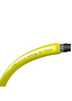 Mehrschichtiger PVC-Schlauch Primabel® - Innen-Ø 12,5 bis 30 mm - Wandstärke 2,25 bis 4,2 mm - Länge 15 bis 50 m - Farbe gelb - Preis per Rolle