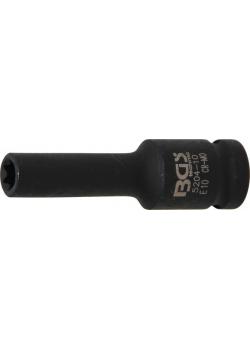 Virta-Point Socket - E-profiili - 12,5 mm (1/2 ") - deep - Koko E10 E24