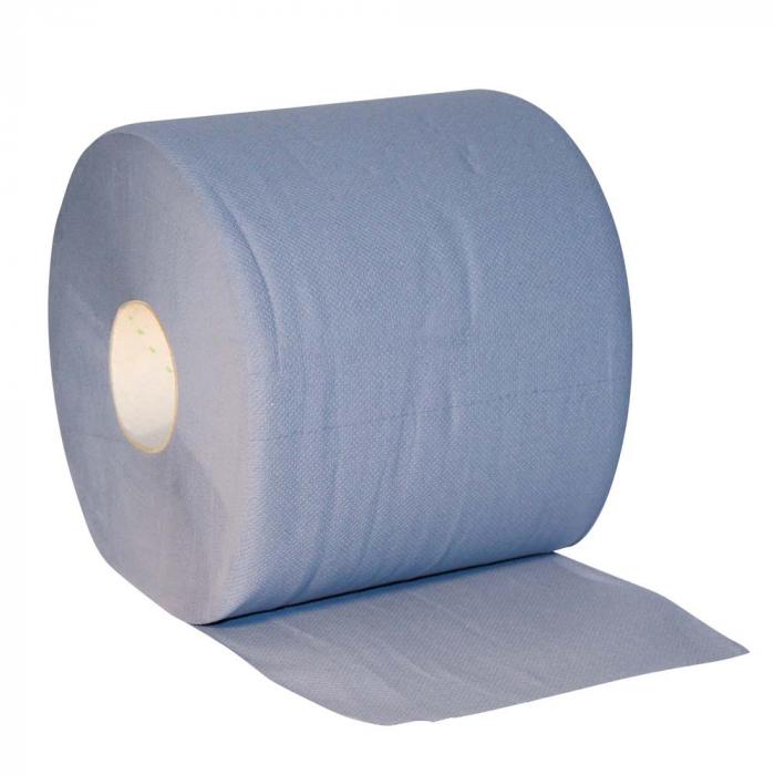 Paperipyyherulla - elintarviketurvallinen - 2- ja 3-kerroksinen - sininen