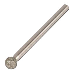 30 x Diamant 2.5 mm Kugel Glas Schleifstifte Schleifbohrer mit 3mm Schaft