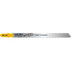 WILPU jigsaw blade HC 32 - length 105 mm - tooth pitch 2.5 mm / 10 TPI