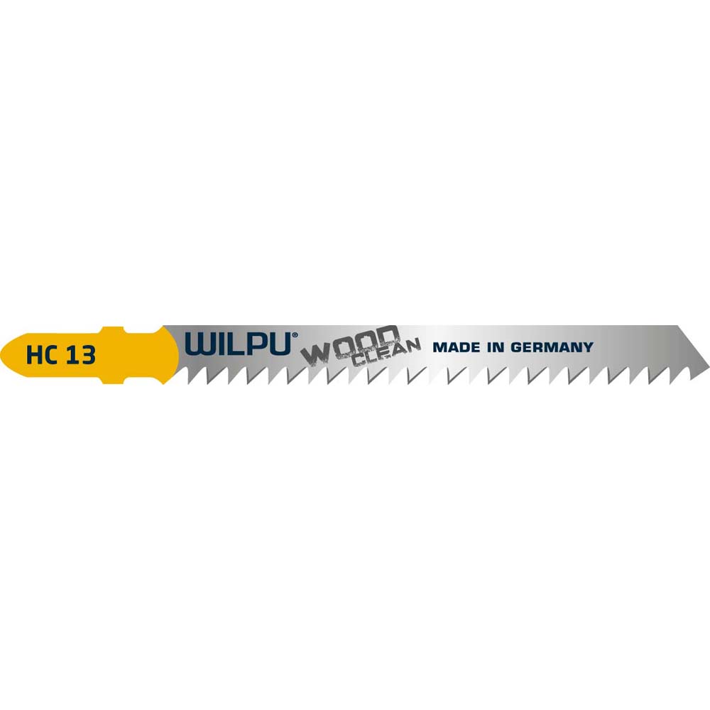 WILPU jigsaw blade HC 13 - Material HCS / CV - length 75 mm
