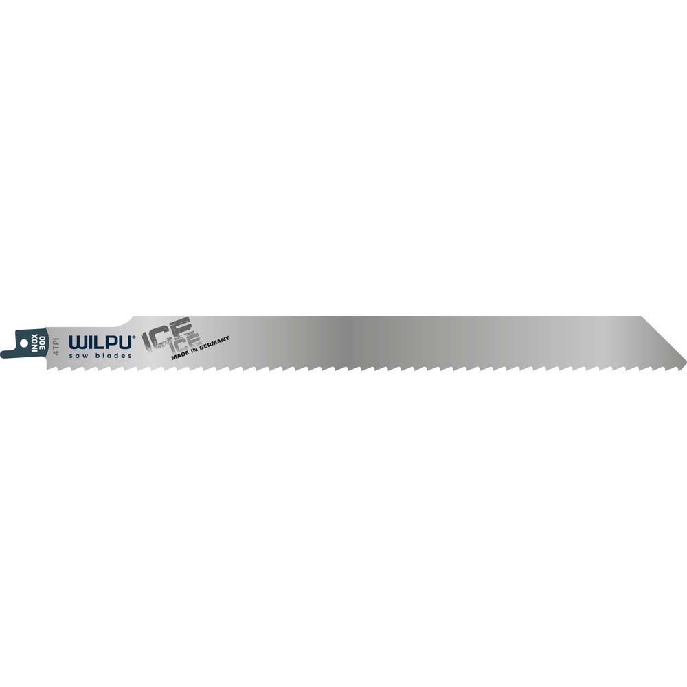 WILPU saber saw blade INOX - toothed length 280 mm to 380 mm - stainless steel