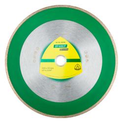 Diamond cutting disc DT 600 F - Diameter 180 to 350 mm - Bore 30 mm - sintered - closed edge