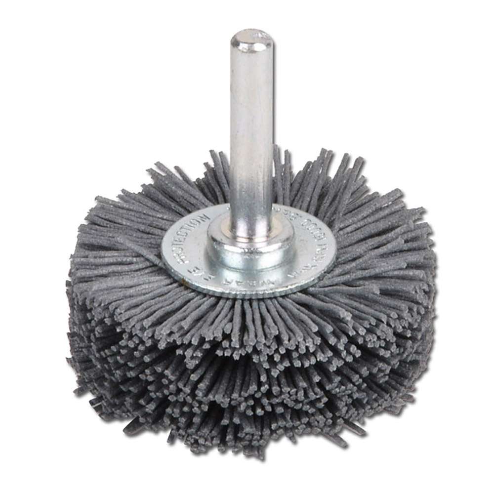Mounted Wheel Brushes - Filament Type Plastic Wire - Brush-Ø 50 - 80 mm