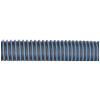 Udstødningsslange NTP - termoplast - udvendig spiral - sort / blå - Ø 75 til 150 mm - længde 5 til 10 m - pris pr. Rulle