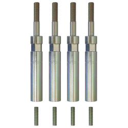 Gedore support bolt set - M6x25 mm - pin bolt length 129 mm - for Renault and Opel diesel engines
