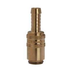 Temperature control coupling - Brass - Hose nozzle straight or elbow - DN 6 - Spigot 9 mm - PN max. 15 bar - Price per piece