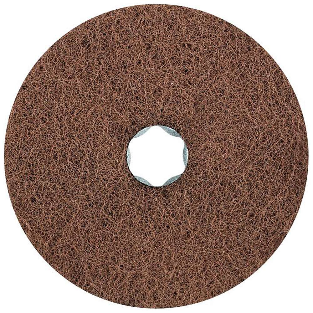 Abrasive fleece - PFERD COMBICLICK® - Ø 100 to 125 mm - version VRW - pack of 10 pieces - price per pack