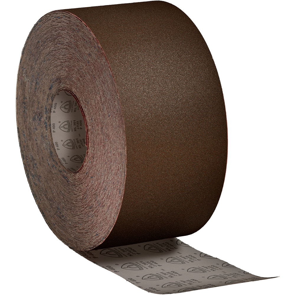 Rouleau de papier abrasif - 50m - grain de 40 à 600 - pour métaux, boix, inox