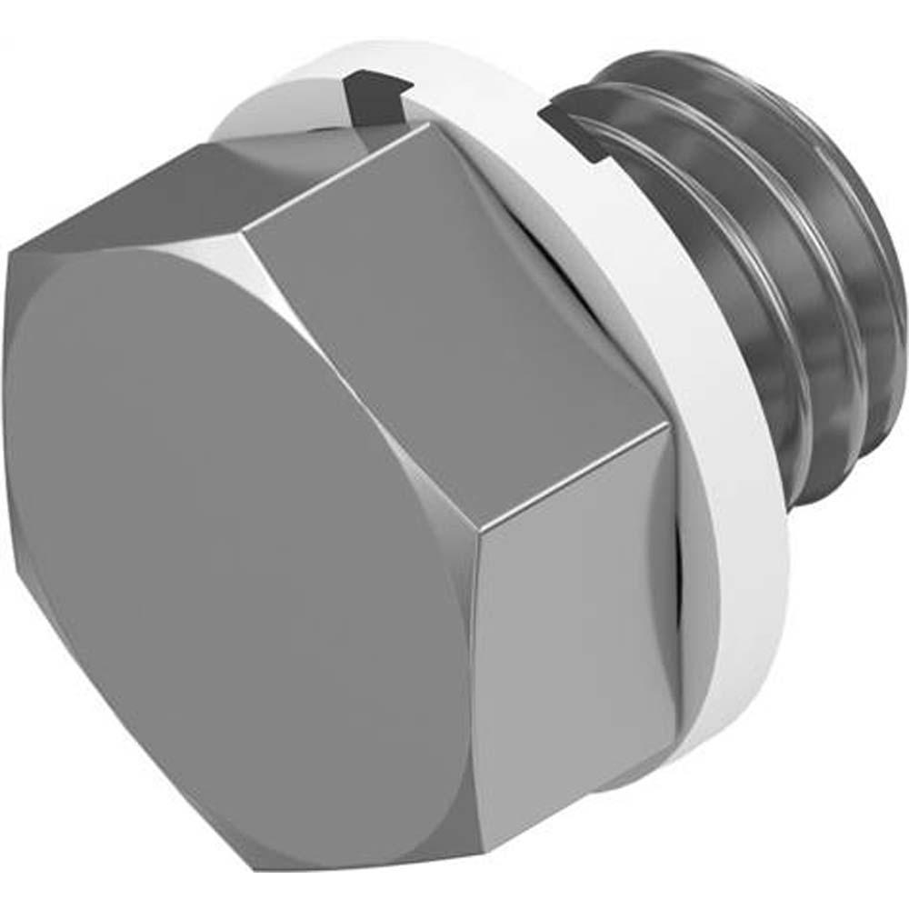 FESTO - B - Blanking plugs - aluminum or steel - with sealing ring - M3 to M7 or G 1/8" to G1" - PU 1 to 100 pieces - Price per PU