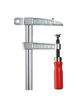 Pole welding clamp - span 150 mm - throat 60 to 80 mm