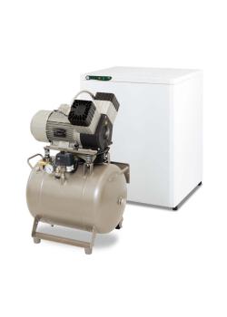 Luftkompressor - motoreffekt 1,2 kW - tryckluftstank 50 l - olika versioner