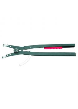 Assembly pliers - for external retaining rings - 90 ° angled - with pinch protection