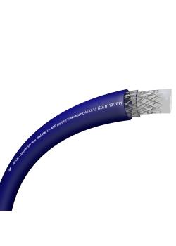 Wielowarstwowy wąż PE Profiline Aqua Extra Soft - polietylen - średnica wewnętrzna 13 do 25 mm - średnica zewnętrzna 19 do 33,5 mm - długość 50 m - kolor niebieski - cena za rolkę