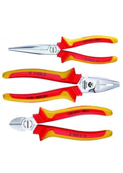 VDE pliers set 3 parts - with casing insulation