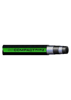 Flätad slang SP-COMPACTplus2 - gummi - DN 6 till 16 - max. Yttre Ø 14,2 till 24,7 mm - PN upp till 450 - pris per rulle