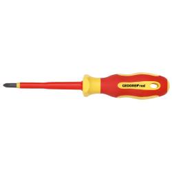 Gedore red VDE screwdriver - Phillips PZ drive - various lengths - Price per piece Lengths - price per piece