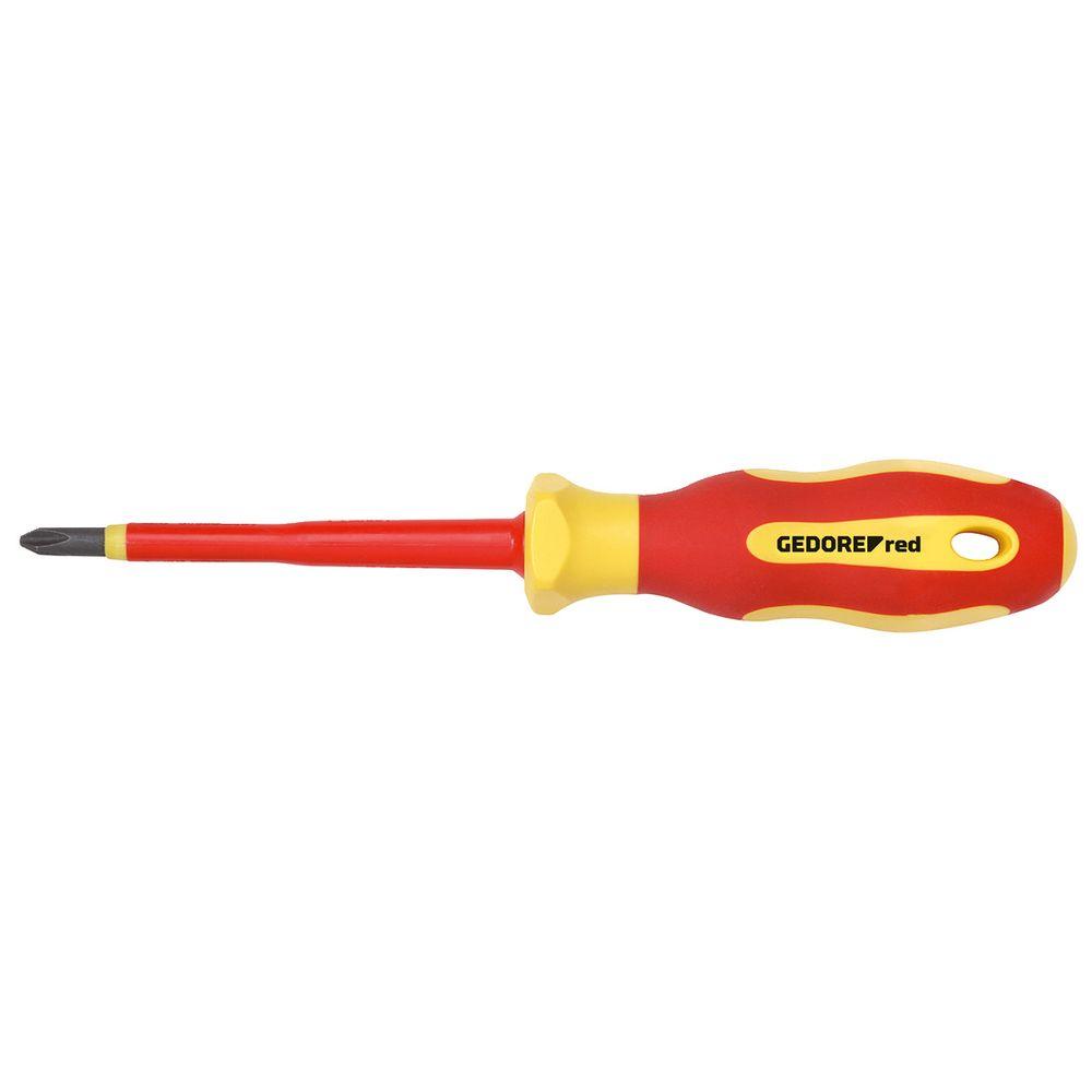 Gedore red VDE screwdriver - Phillips PZ drive - various lengths - Price per piece Lengths - price per piece