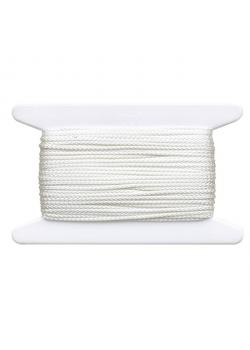 Construction cord - polyamide - white - Ø 1.4 mm - on plastic reel - 10 pieces of 50 m - price per pack