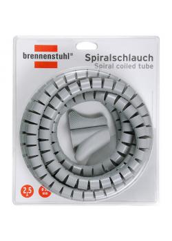 Spiralschlauch - grau - Ø 20 mm - 2,5m - im Blister