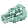 Faster screw coupling series SK-VVS - plug - steel chrome-plated - DN 6 to 50 - internal thread - PN up to 800 bar