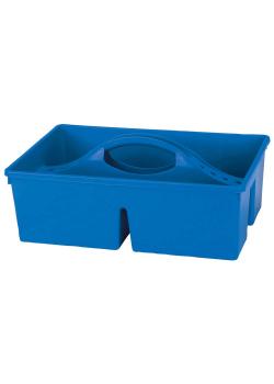 All purpose box - open - plastic - blue or green