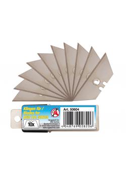 Replacement blades - for safety knife - 10 pcs.