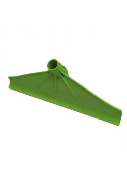 Gülleschieber en plastique - support de poignée Ø 27 mm - largeur 40 cm - vert - sans poignée