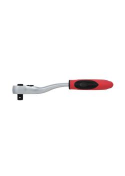 GEDORE red 2K reversible ratchet - 1/2 inch - cranked - length 255 mm