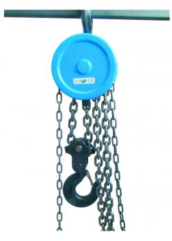 A chain lever hoist - lifting capacity 3 Tonnes - tested GS - Lifting height up to 2.5 m