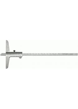 Calibro misurazione profondità- asta di misurazione diritta- acciaio antiruggine
