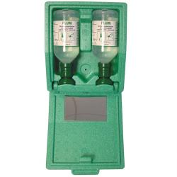 Cassetta d'emergenza per occhi di Plum - soluzione tampone fosfato e soluzione di cloruro di sodio