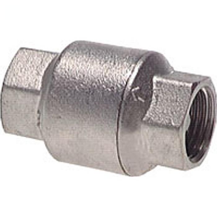Check valve - Nickel-plated brass - Female thread M5 to G 1" - Opening pressure up to 0.2 bar - PN up to 20