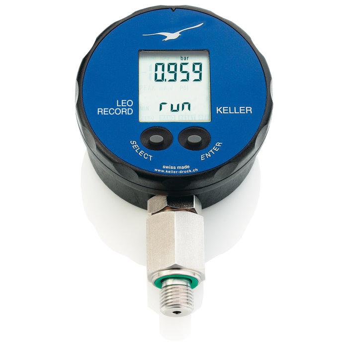Digitalmanometer LeoR von -1 bar bis 1000 bar - mit Recordfunktion