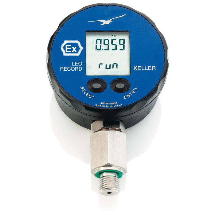 Digitalmanometer LeoR von -1 bar bis 1000 bar - mit Recordfunktion