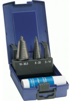 Sheet And Tube Drill Bit Set - Drilling Range 3-30,5 mm - Tenifer-Coated - Strai