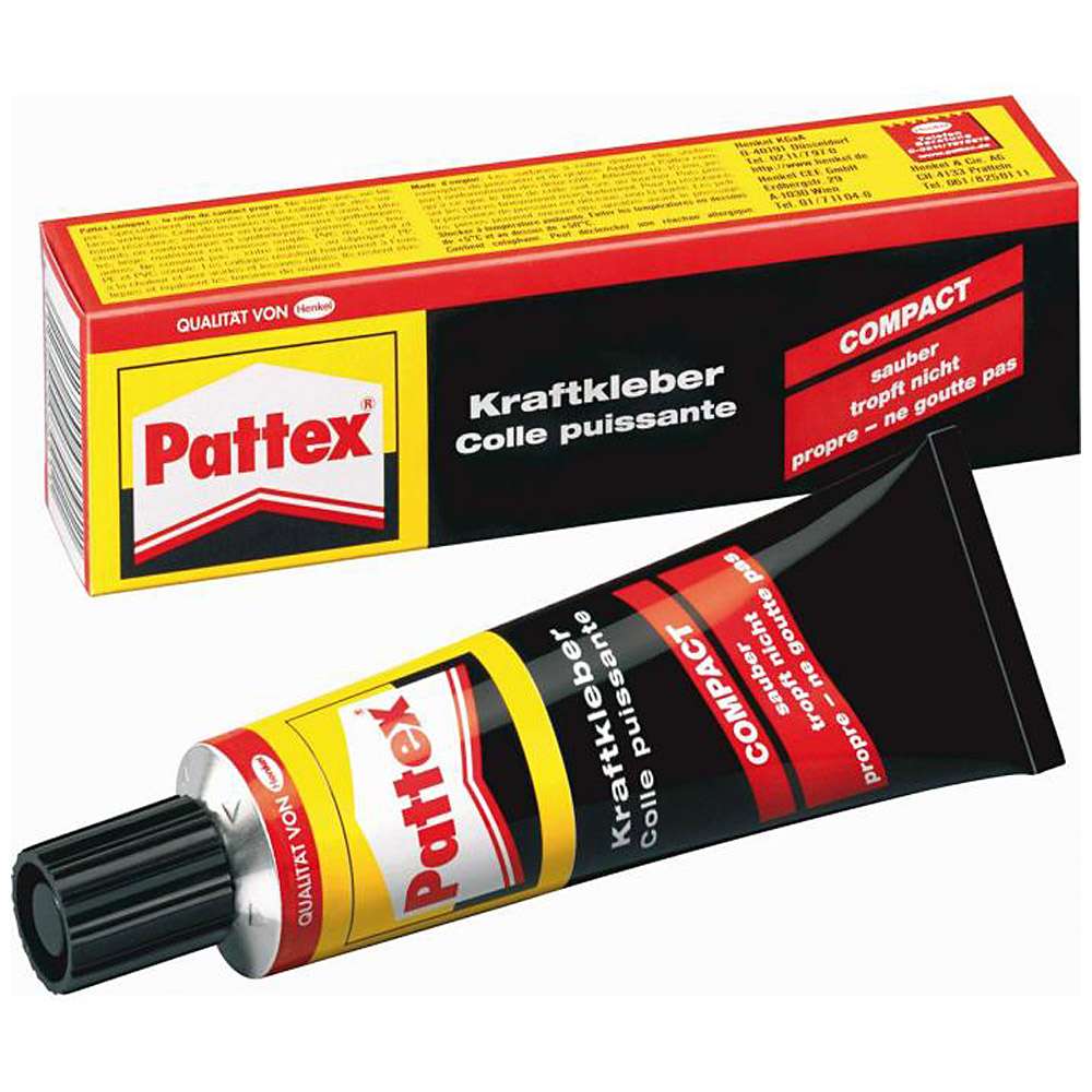 Pattex compact - drypper ikke - 50 til 625 g - VE 6 og 12 stk - pris pr.
