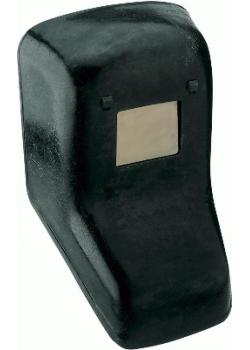 Maschera per saldatura "Nr.2317" - colore nero - in plastica rinforzata con vetroresina