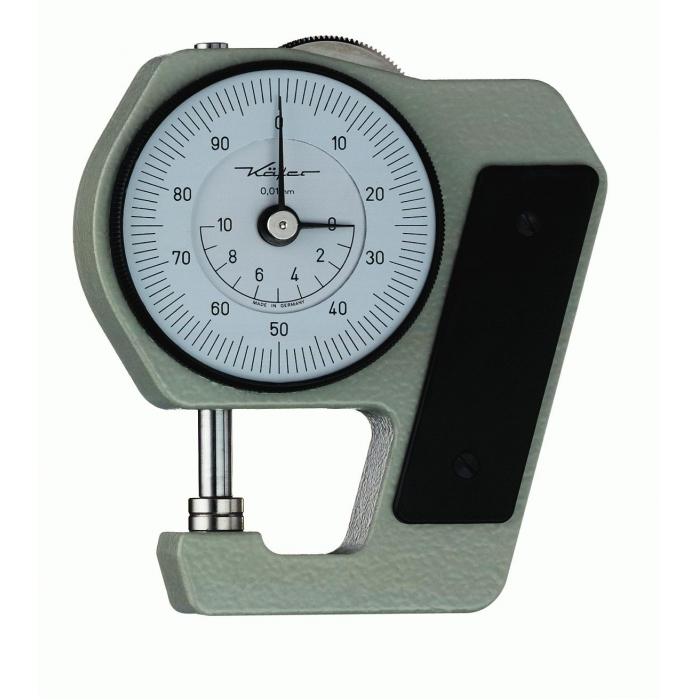 Pocket Thickness Gauge - Aluminum - Measuring Range 0-10 mm