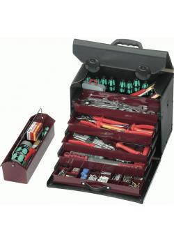 Werkzeugtasche - leer - Schubladentasche - mit 5 Läden - 410x220x310mm, Parat