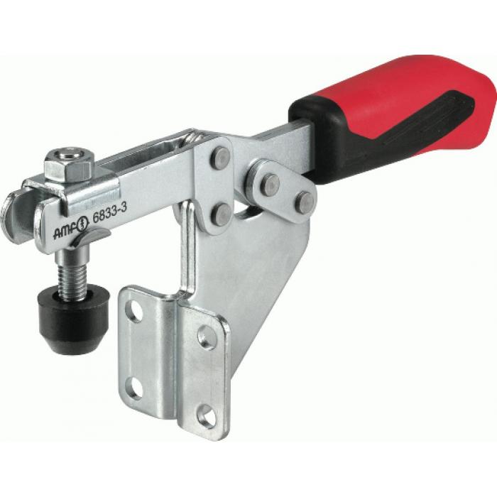 Horizontal clamp "AMF" - with angled foot - length 176-221 mm