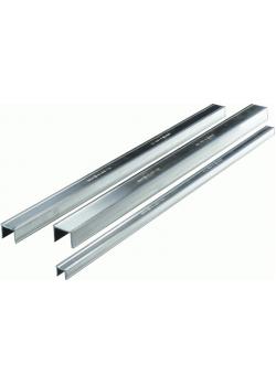 Cover strips, T-slot- Aluminium - various groove widths - "AMF"