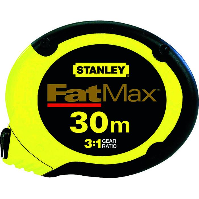 "Fat Max" capsule measuring tape  - length up to 30m - tape width 10mm - STANLEY
