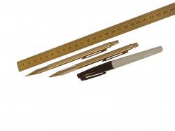 Ritsverktyg i set - 5 delar - för ritsning av plåt
