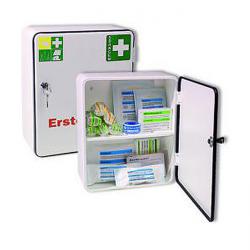First Aid Cabinet HEIDELBERG - Filled - Filling According To DIN 13157