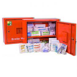 First Aid Cabinet  - "JUNIORSAFE" - Filled - Filling Acc. To DIN 13157